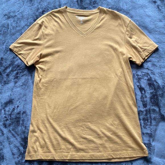 J crew tan v-neck t-shirt - Picture 2 of 5